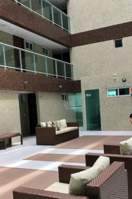 Flat Bello Plaza - Piscina Com Vista Da Orla 카베델로 외부 사진